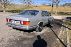 Mercedes-Benz 500 SEC (1982) – Rückansicht