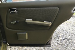 Mercedes-Benz W123 Türverkleidung | Türverkleidung eines Mercedes-Benz W123 in Nahaufnahme